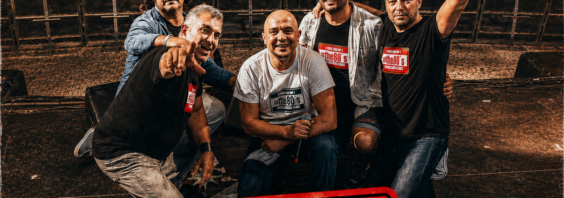  “Às Sextas na Praça” recebe The 80’s Band