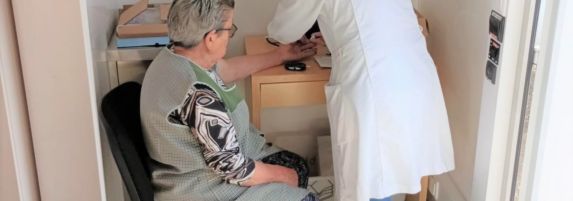 Unidade Móvel tem novos serviços de saúde