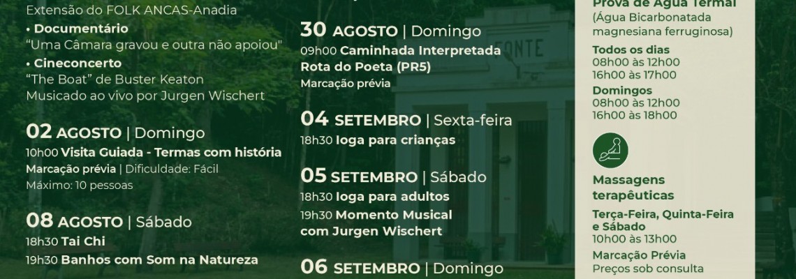 Animação Termal - Vale da Mó