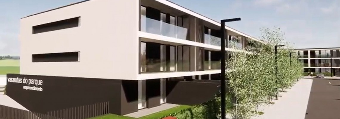 Construção do edifício “Varandas do Parque”