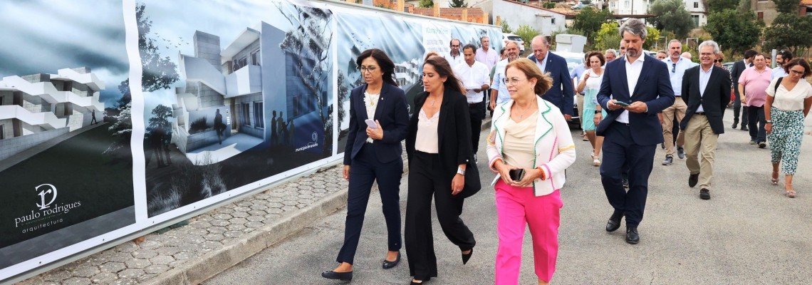 Ministra da Habitação visitou Quinta do Rangel