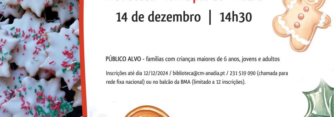 Workshop - Bolachas de Natal